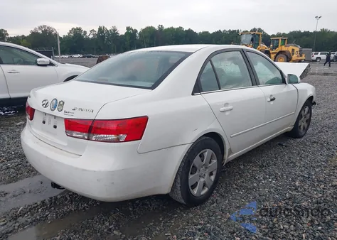 2007 Hyundai Sonata Gls from USA, damaged, VIN 5NPET46CX7H216148